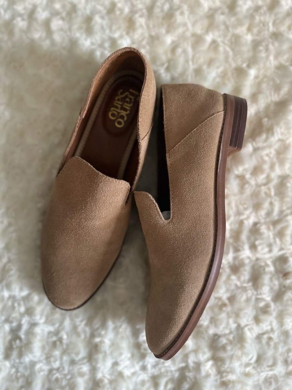 Franco Sarto ~ suede loafers